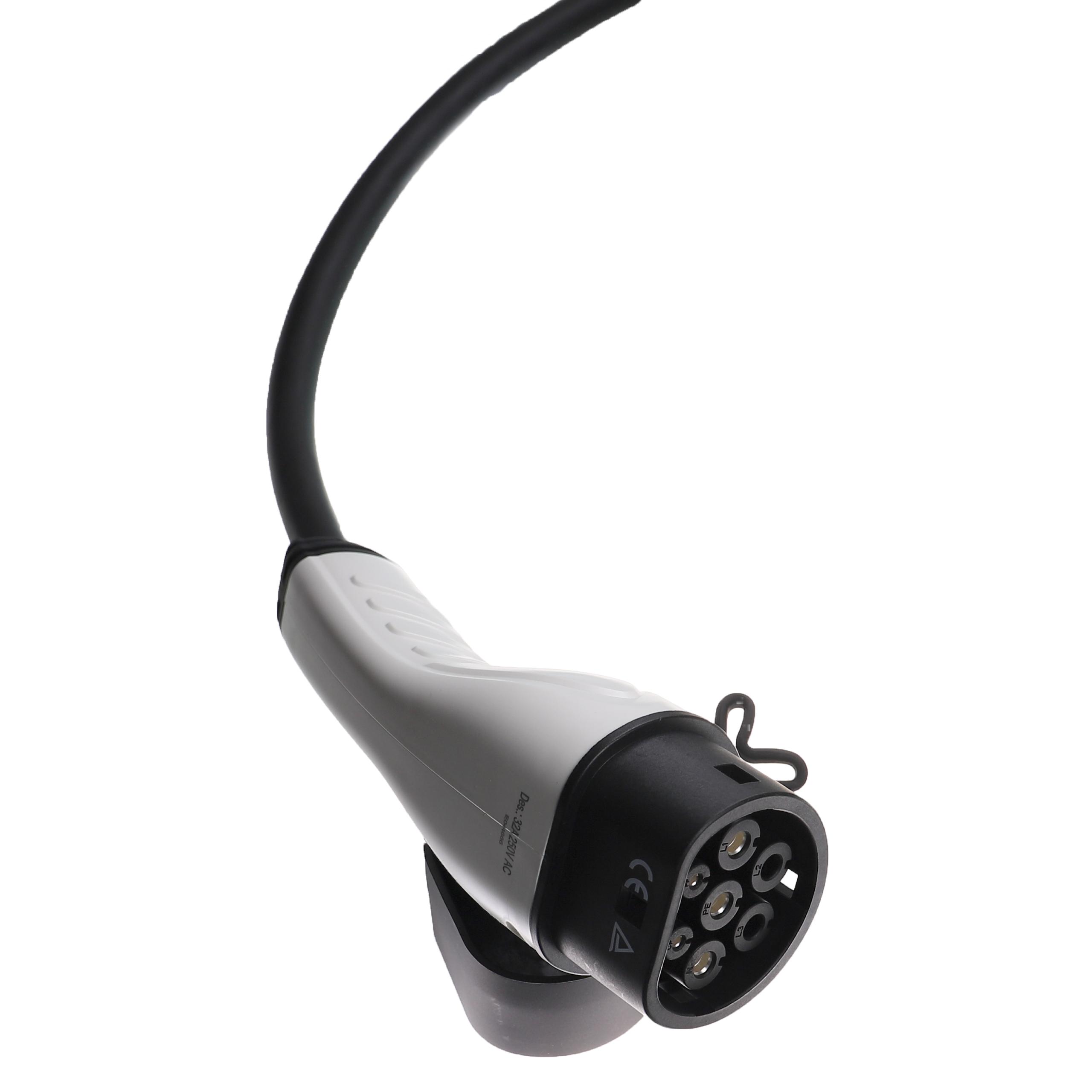 vhbw Câble de recharge type 2 vers type 2 compatible avec Citroen e-Berlingo,  e-C4